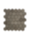 HONED HEXAGON MILANO GRAY MOSAIC
