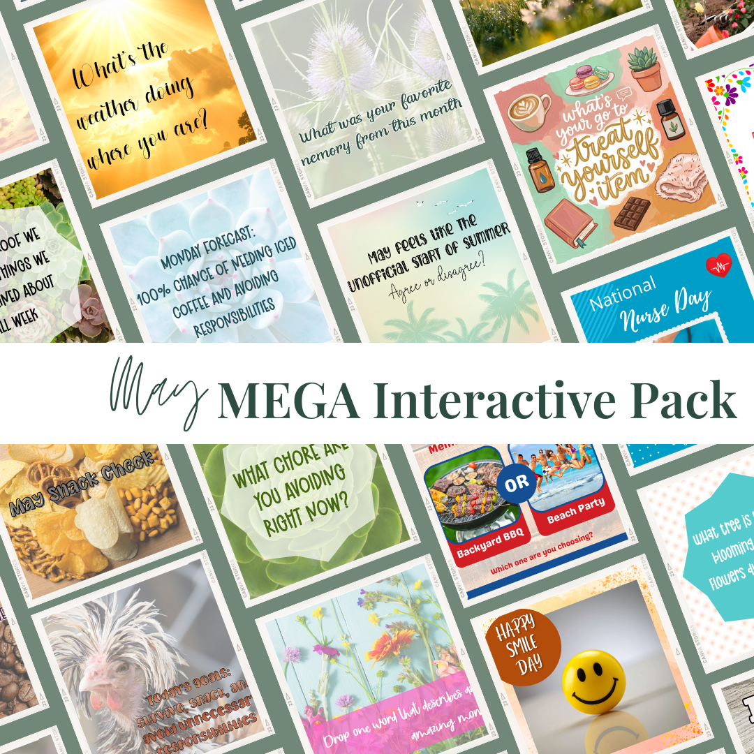 May MEGA Interactive Pack