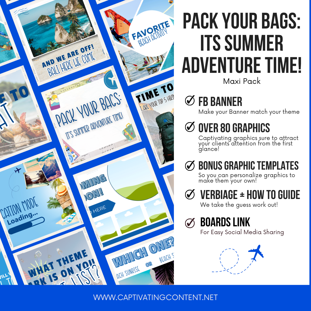 Pack Your Bags: It's Summer Adventure Time