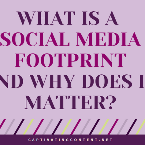 What Is a Social Media Footprint, and Why Does It Matter?