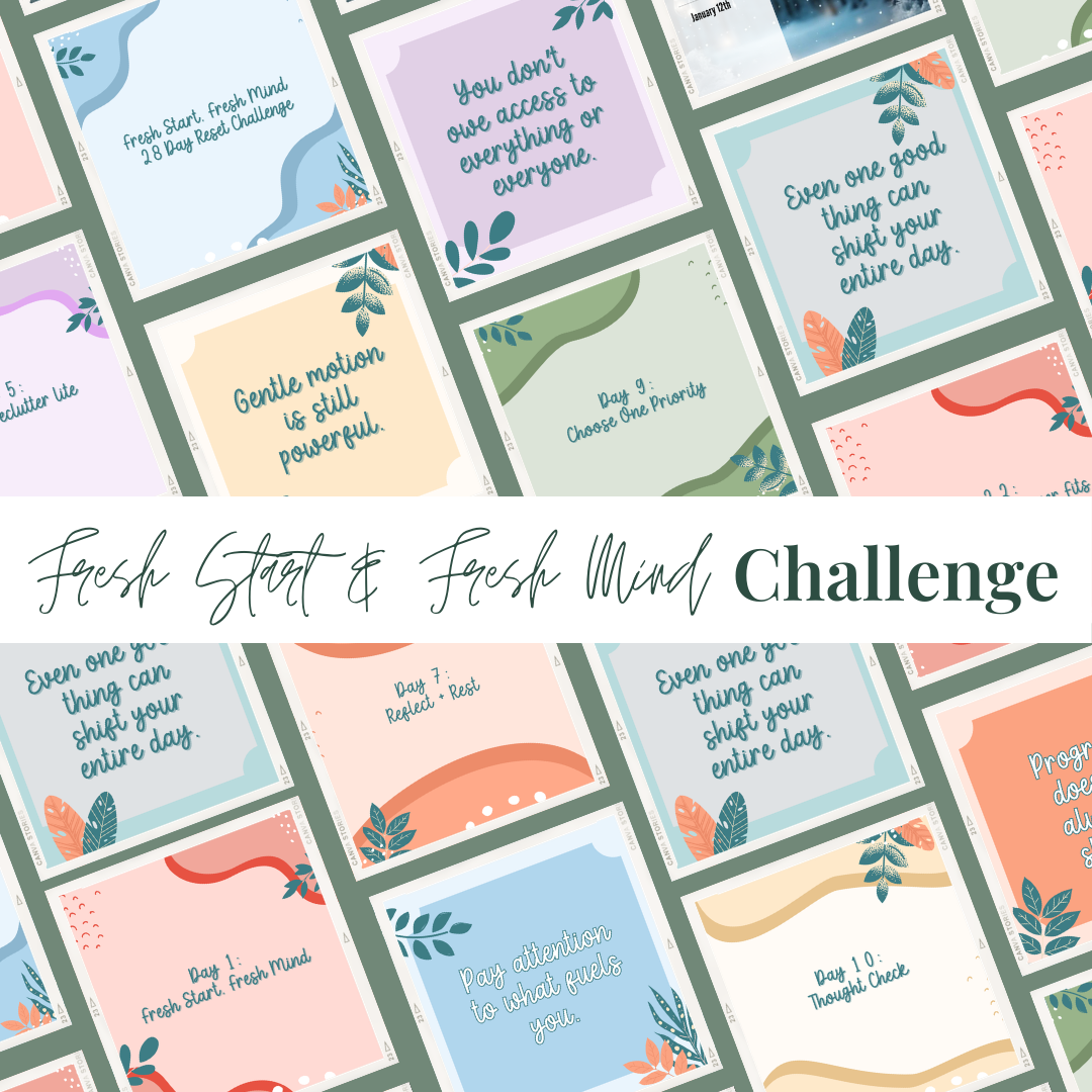 Fresh Start, Fresh Mind Challenge