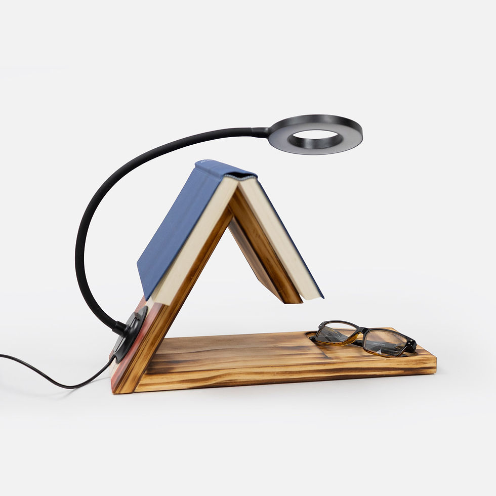 Thumbnail: Book Stand with Cup Holder