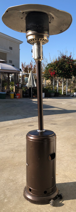 Outdoor patio heater: $50 ea.