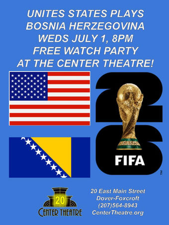 World Cup Watch Party 7/1 at 8pm USA vs Bosnia and Herzegovina