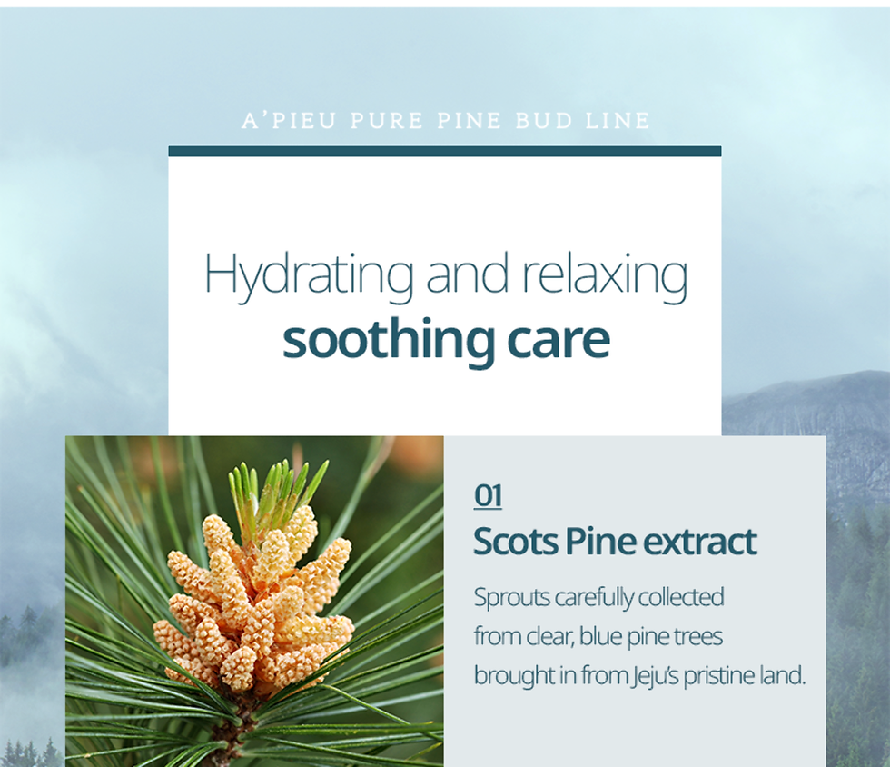 섬네일: [A'PIEU] Pure Pine Bud Cleansing Water 200ml **K-Beauty** NEW IN BOX