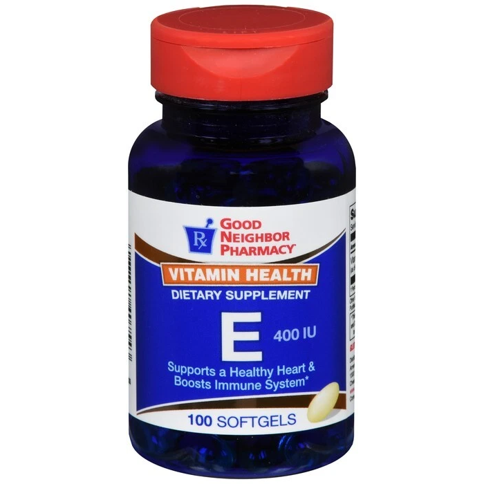 Good Neighbor Pharmacy Vitamin E 180mg (400 IU) 100 Softgels