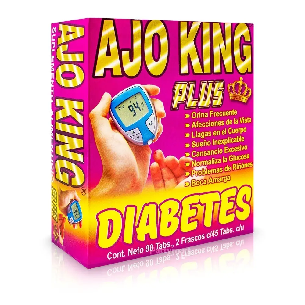 AJO KING PLUS Diabetes 90 Tablets