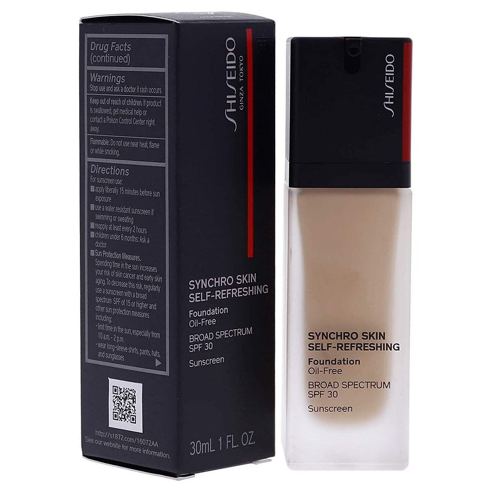 Thumbnail: SHISEIDO SYNCHRO SKIN SELF-REFRESHING FOUNDATION SPF 30 1 OZ