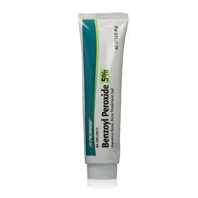 섬네일: 2 X Padagis Benzoyl Peroxide 5% Acne Gel 3.2 oz /90gm Large Tube (TotaL 180g)