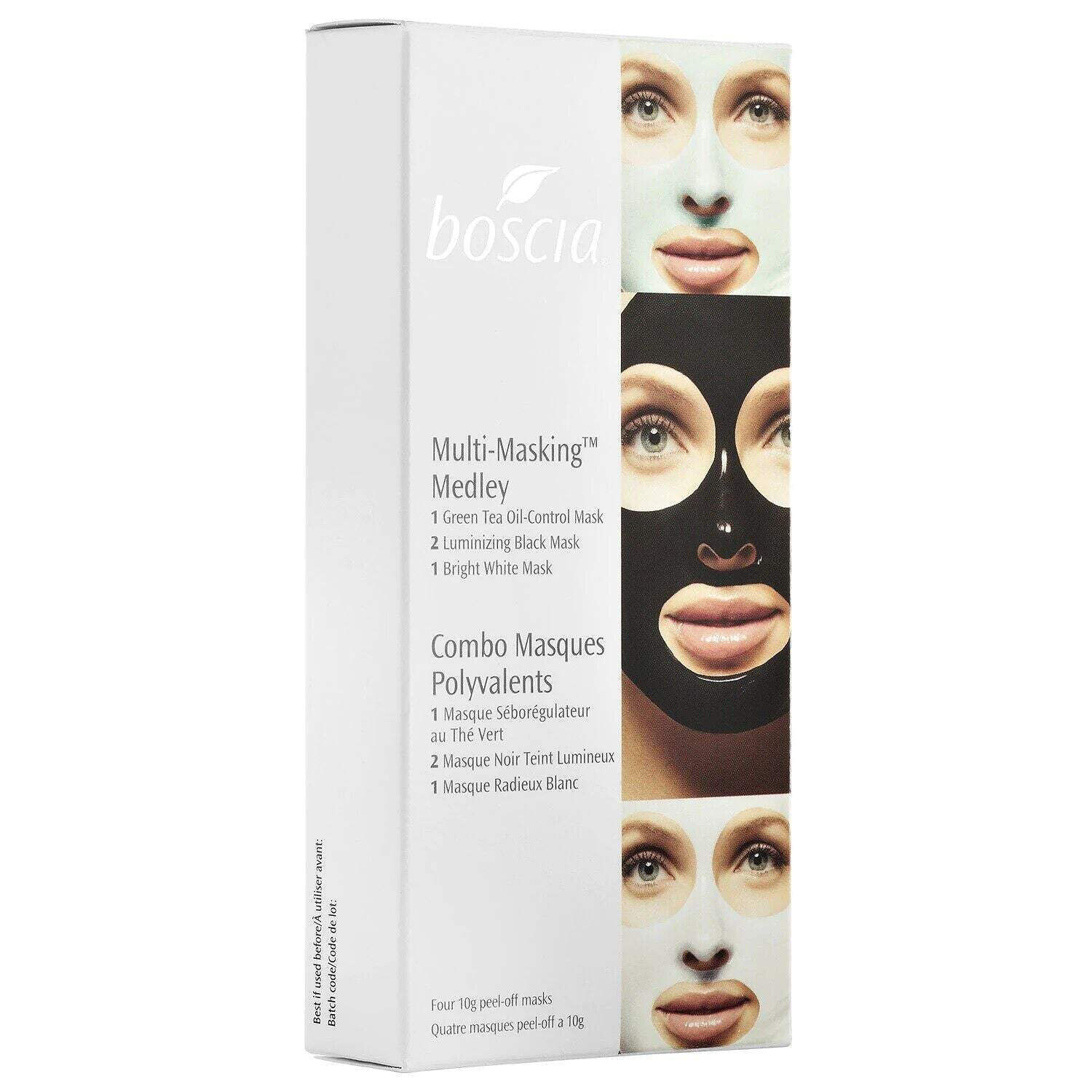 BOSCIA MULTI-MASKING MEDLEY 4X10G PEEL OFF MASKS BOXED