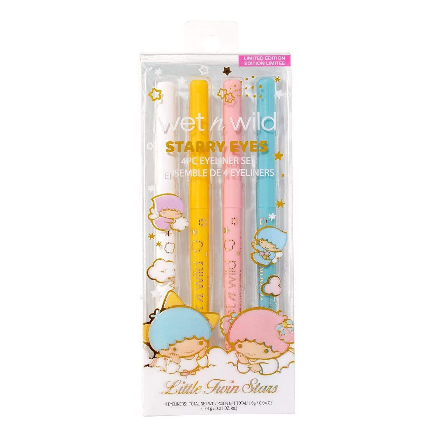 Wet n Wild Little Twin Stars STARRY EYES 4 Piece Eyeliner Set