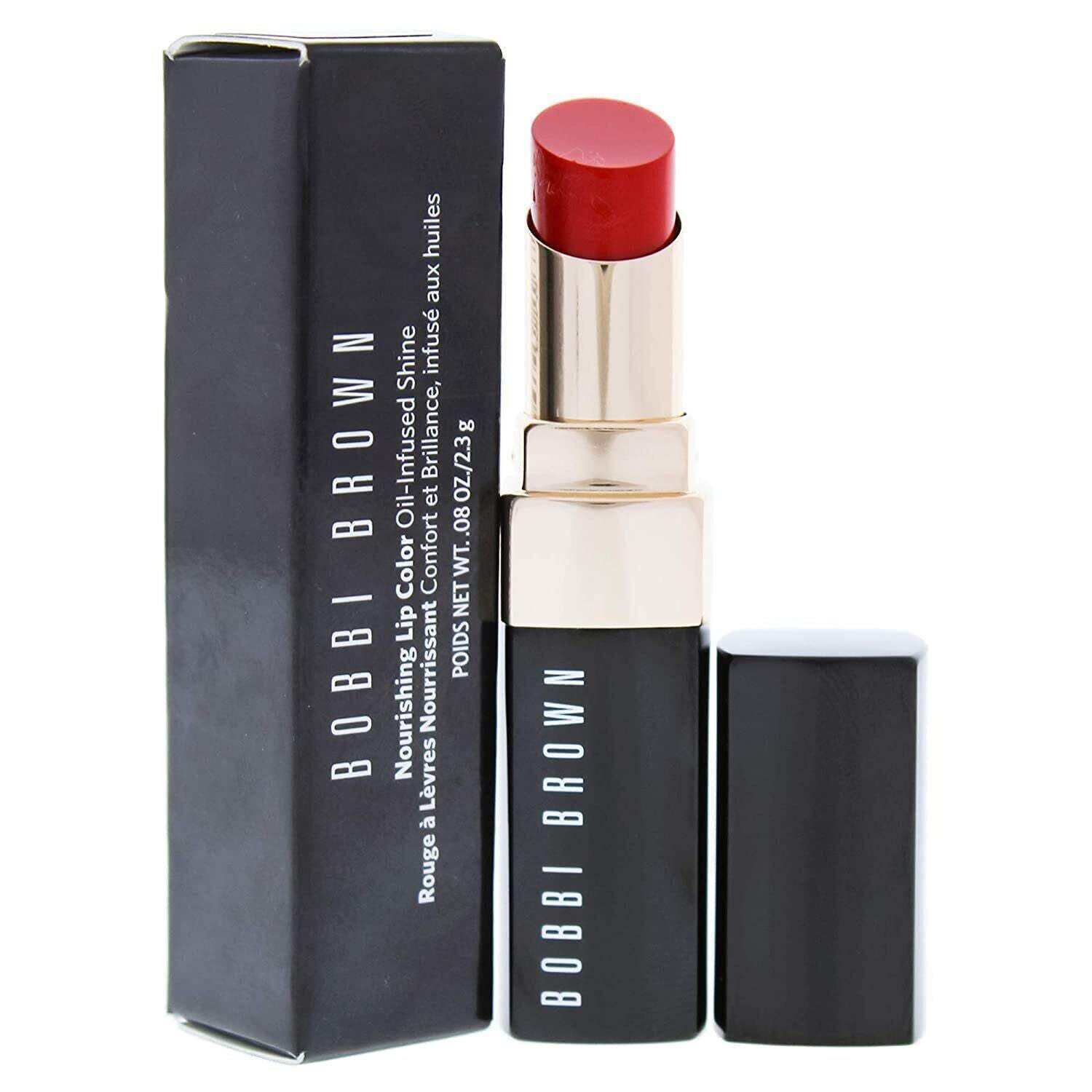 Bobbi Brown Nourishing Lip Color Oil-Infused Shine Lipstick 0.08oz NEW IN BOX