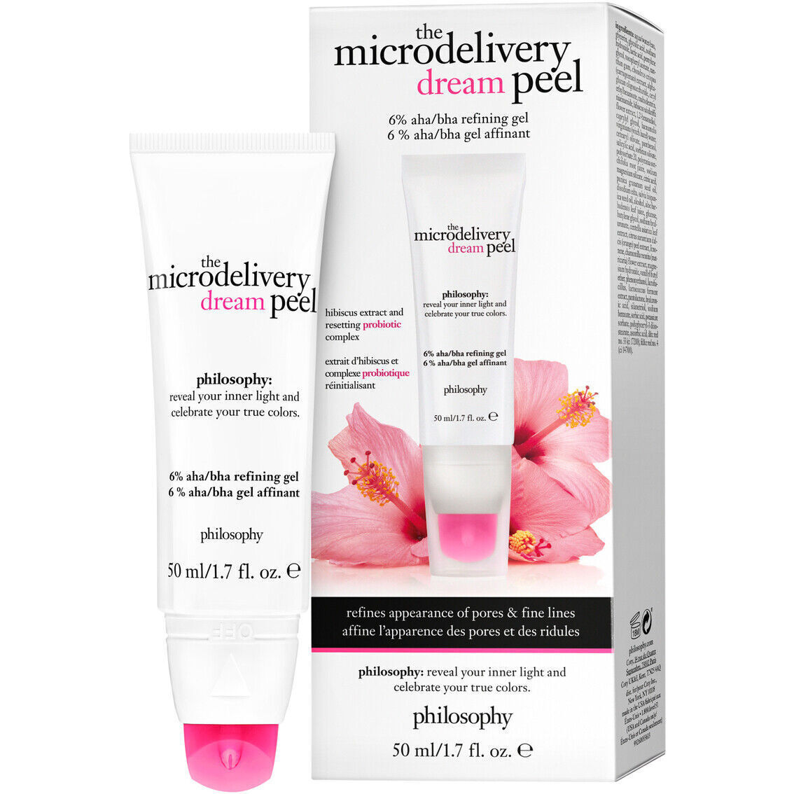 **BOGO**Philosophy The Microdelivery Dream Peel Refining Gel 1.7 oz NEW IN BOX