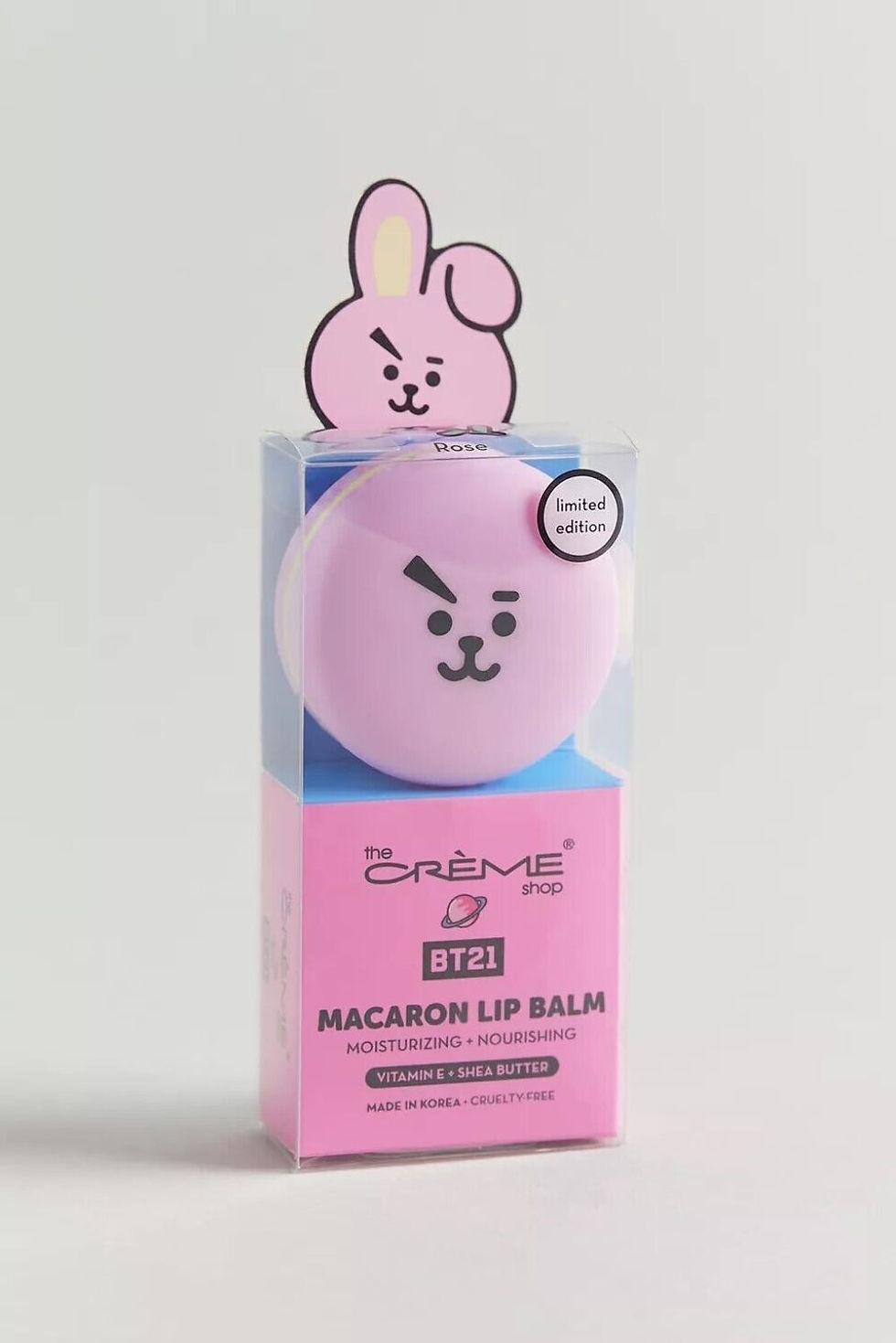 섬네일: Lot of 2 -The Creme Shop BT21 Lip Balm - BTS ** RJ (Mango) & Cooky (Rose)