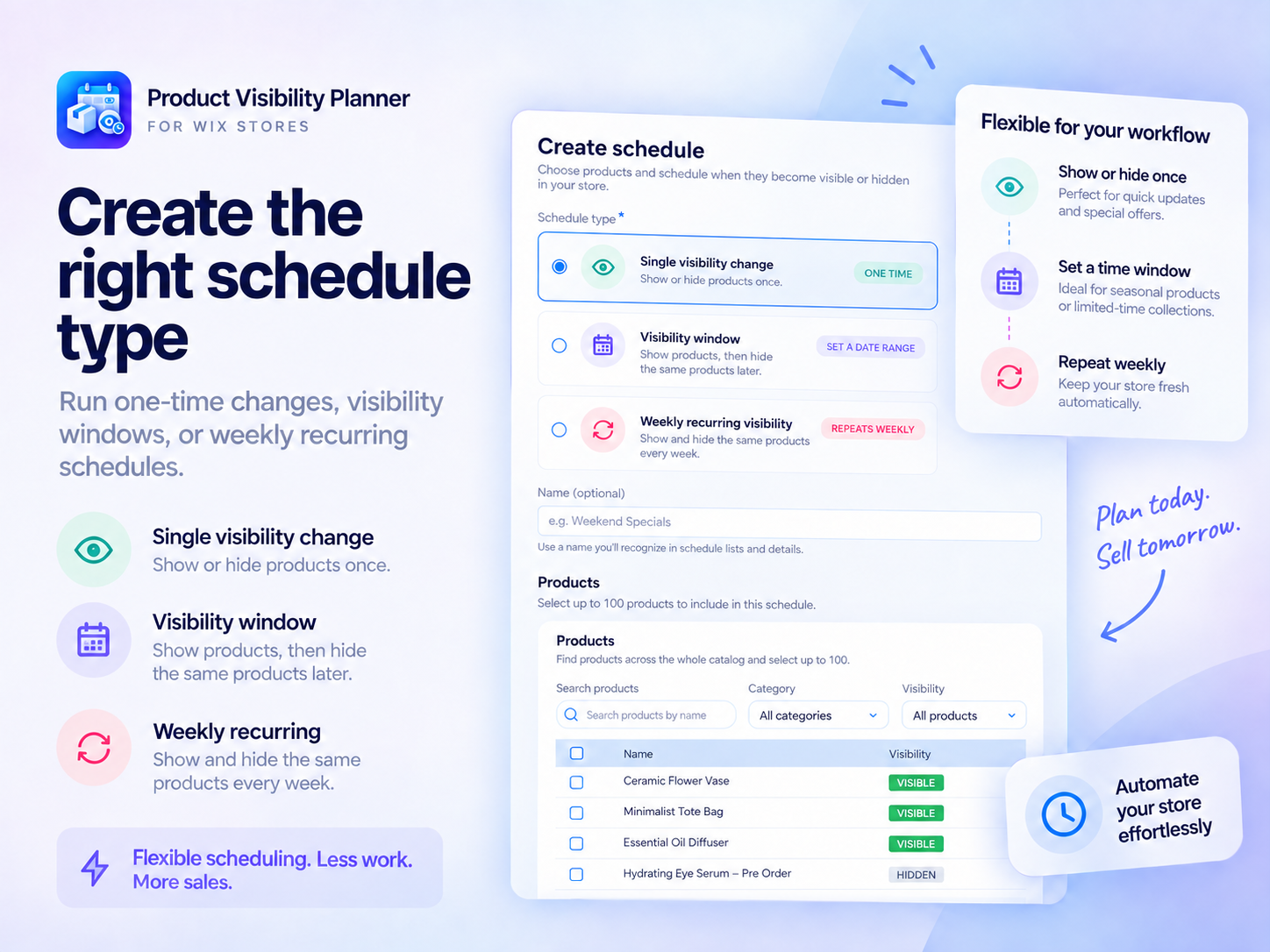 Product Visibility Planner screenshot 4