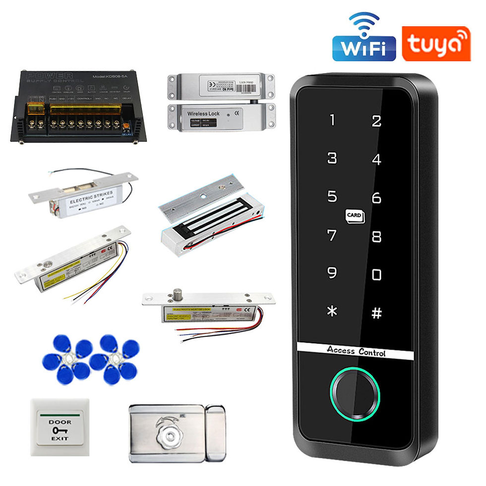 Tuya App Access Control System Kit Safe Electronic Gate Opener Home Garage Digit