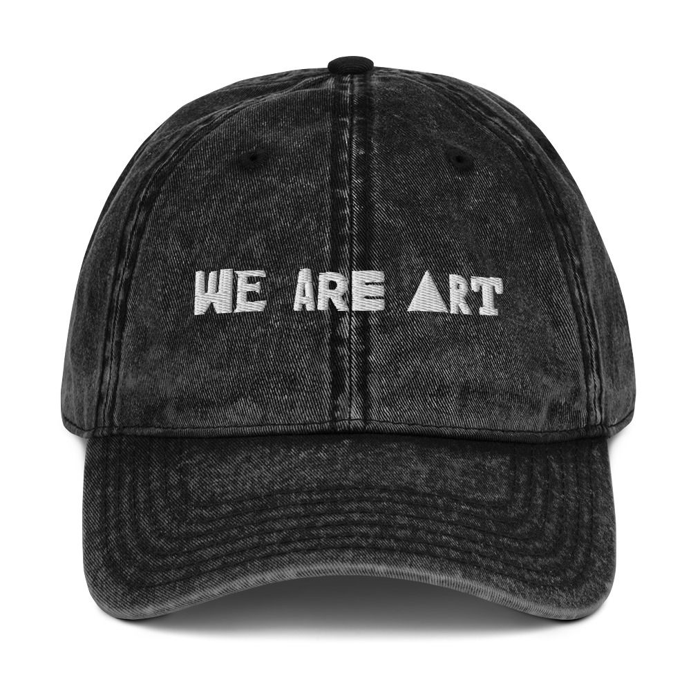 WE ARE ART Embroidered Hat
