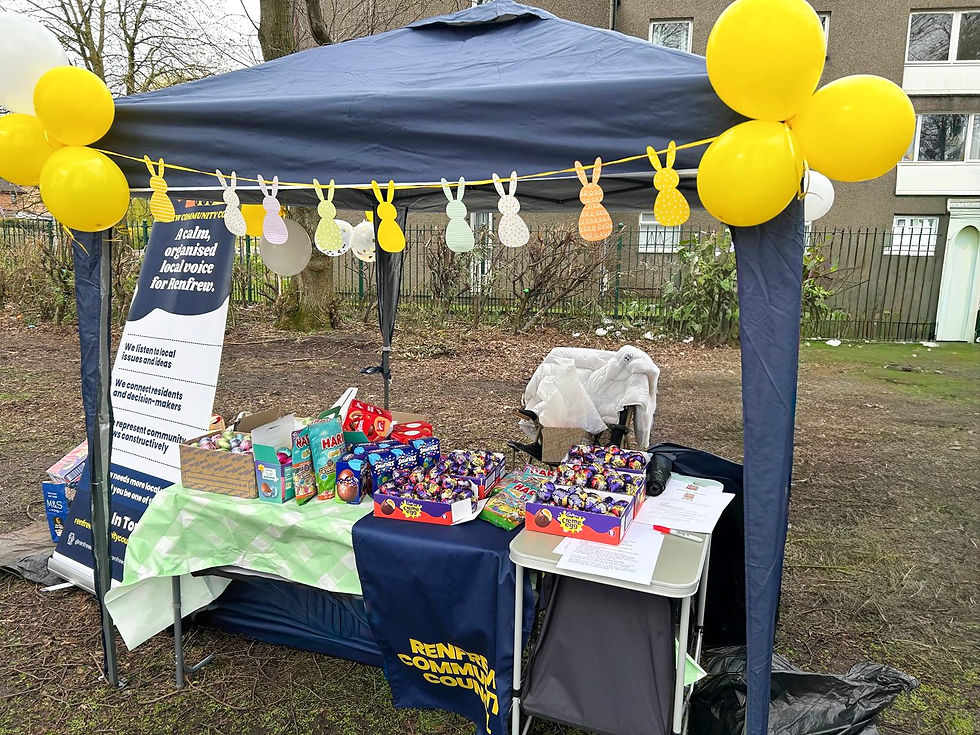 Easter Egg Hunt brings Renfrew together as 745 eggs are donated and shared