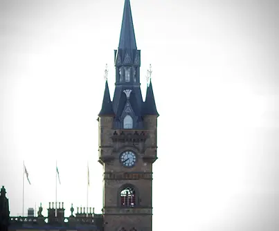 Renfrew Town Hall spire