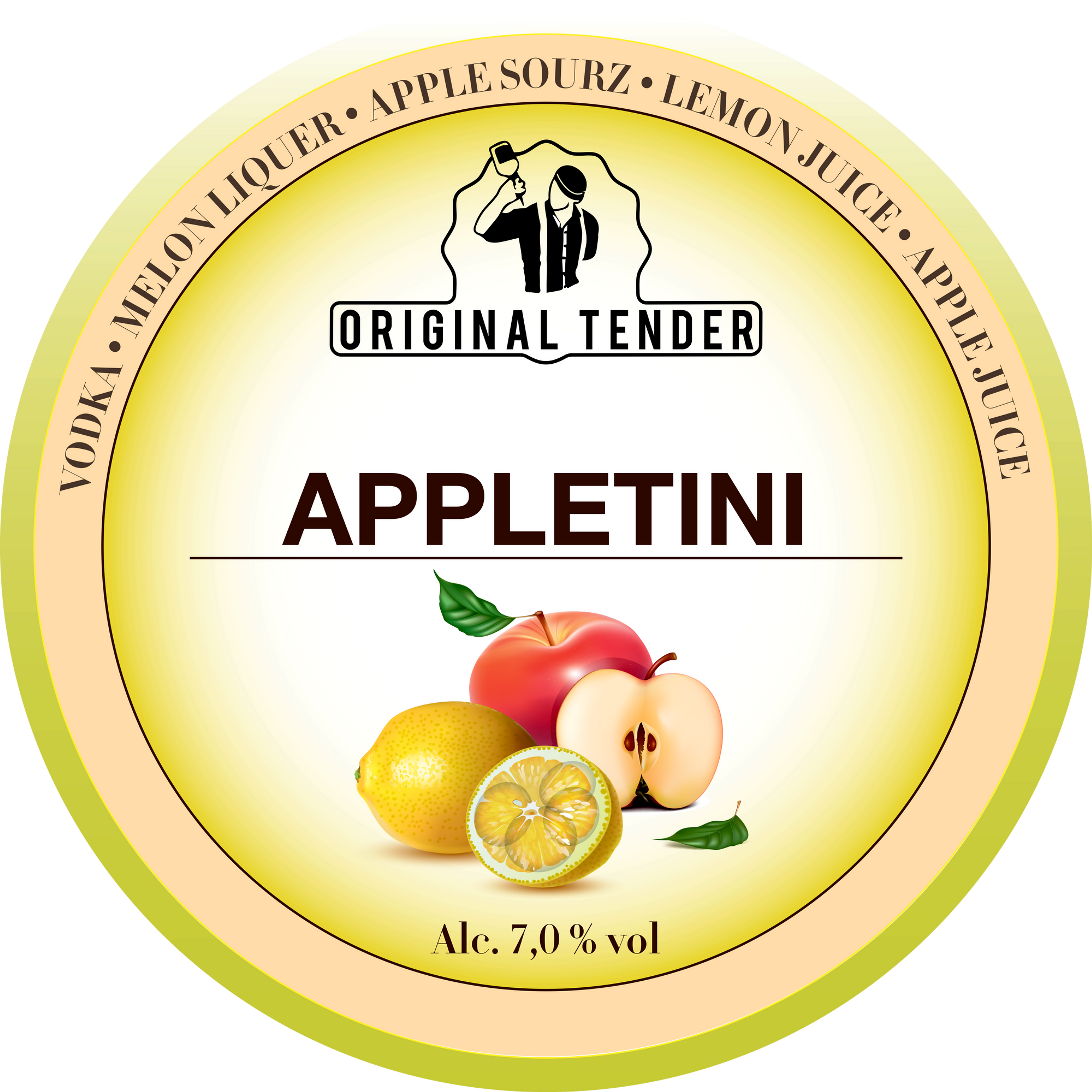 Original Tender Appletini - 20L fustage