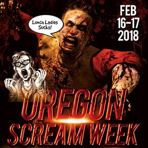 Lunch Ladies Official Selection of Oregon Scream Week - Ousted Zombie Tweets - "Lunch Ladies Sucks"