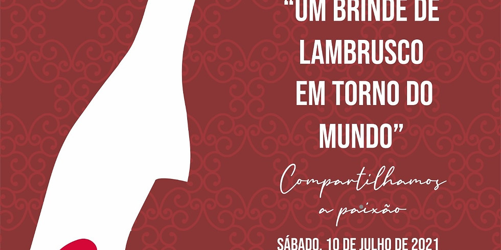 Um brinde de Lambrusco em torno do Mundo
