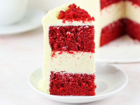 Torta Red Velvet con capa de Cheesecake