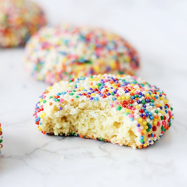 Galletas de Chispas de Colores