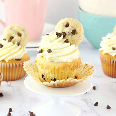 Cupcake de Chispas de Chocolate
