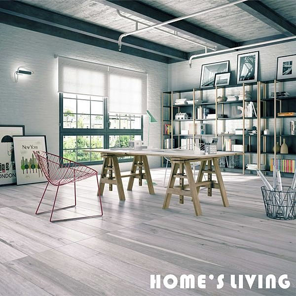 義大利 橡木米灰 曲花節眼木紋