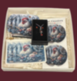 Chicken Themed Women's Gift Set