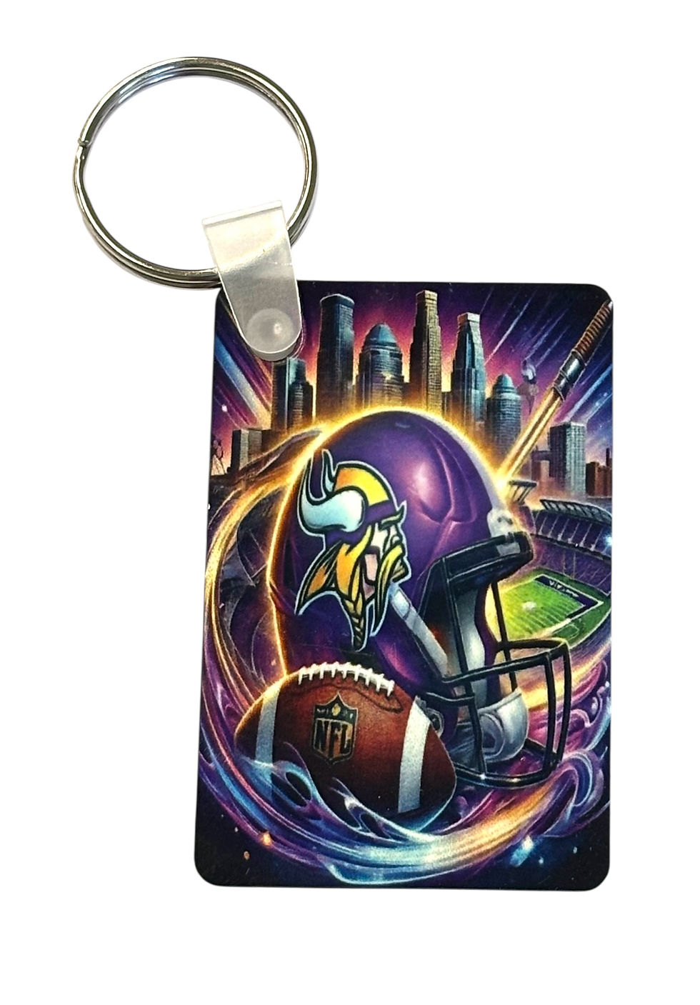 Thumbnail: NFC Football Fan Keychains