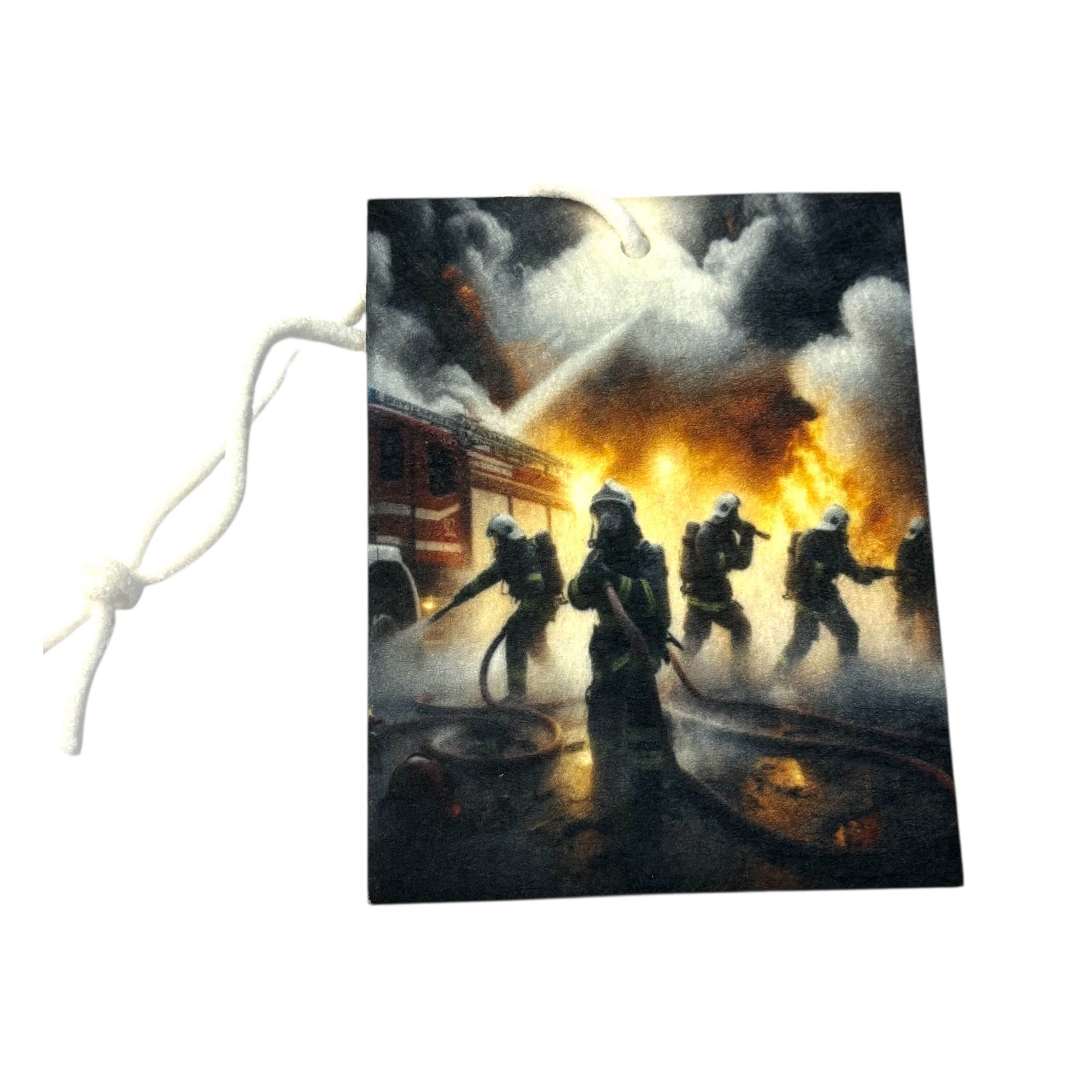 Firefighter Car Air Freshener