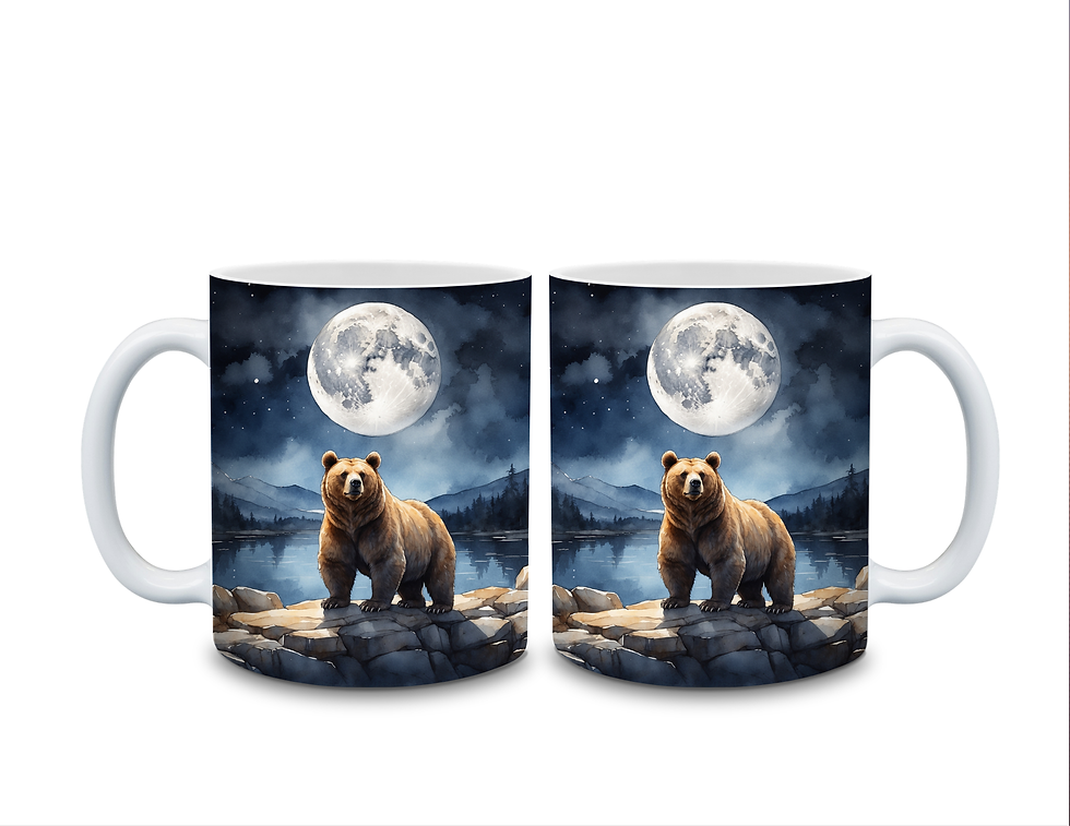 Thumbnail: Grizzly Bear Coffee Cup 11oz