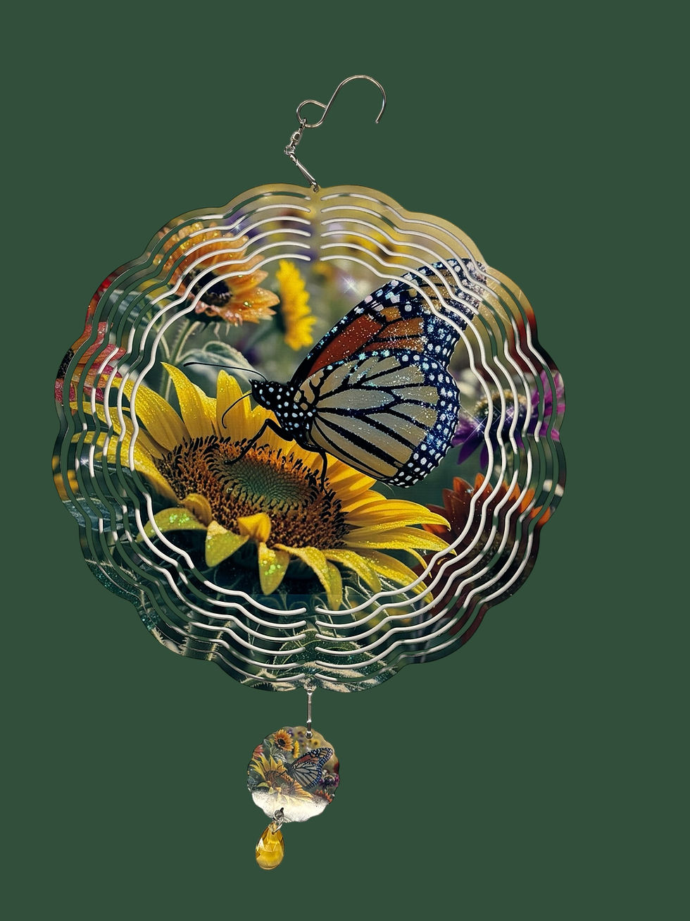 Thumbnail: Butterfly Wind Spinner