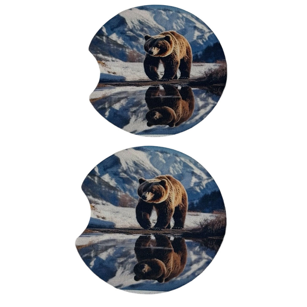Thumbnail: Bear Car Coasters
