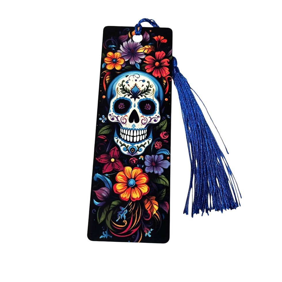 Thumbnail: Skull Bookmark