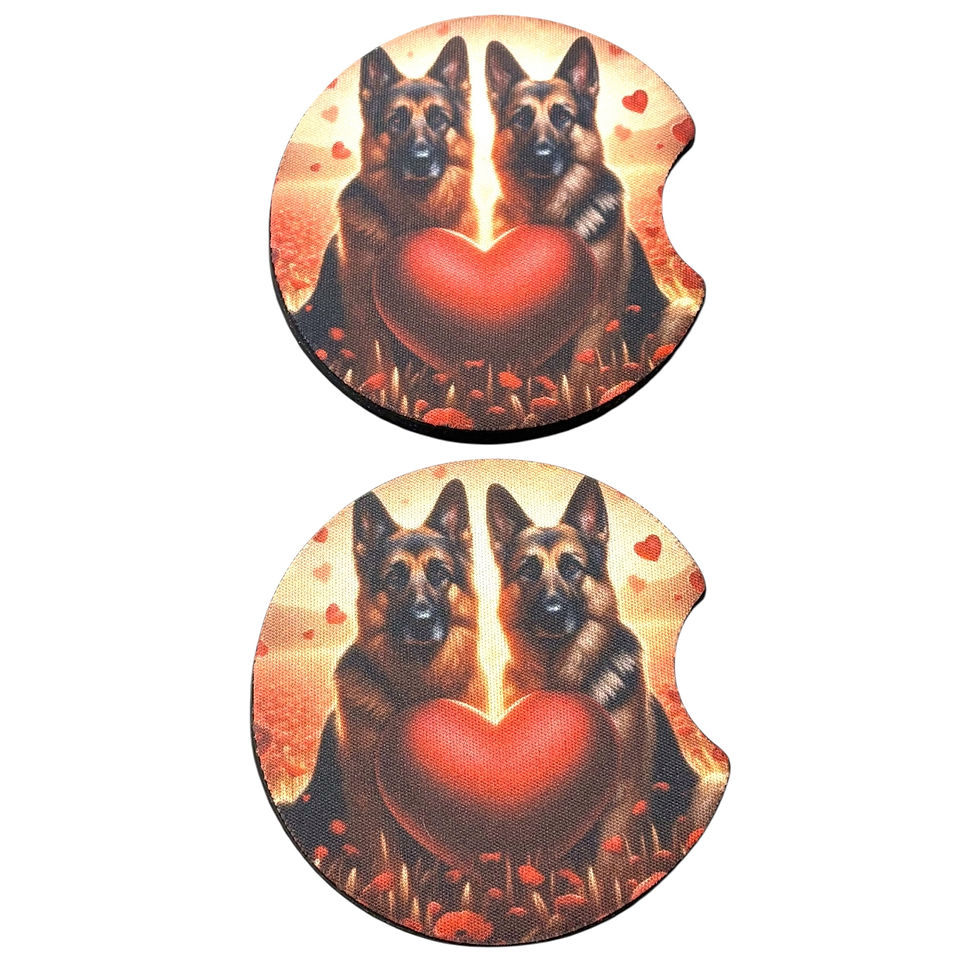 Thumbnail: Large Dog Car Coasters