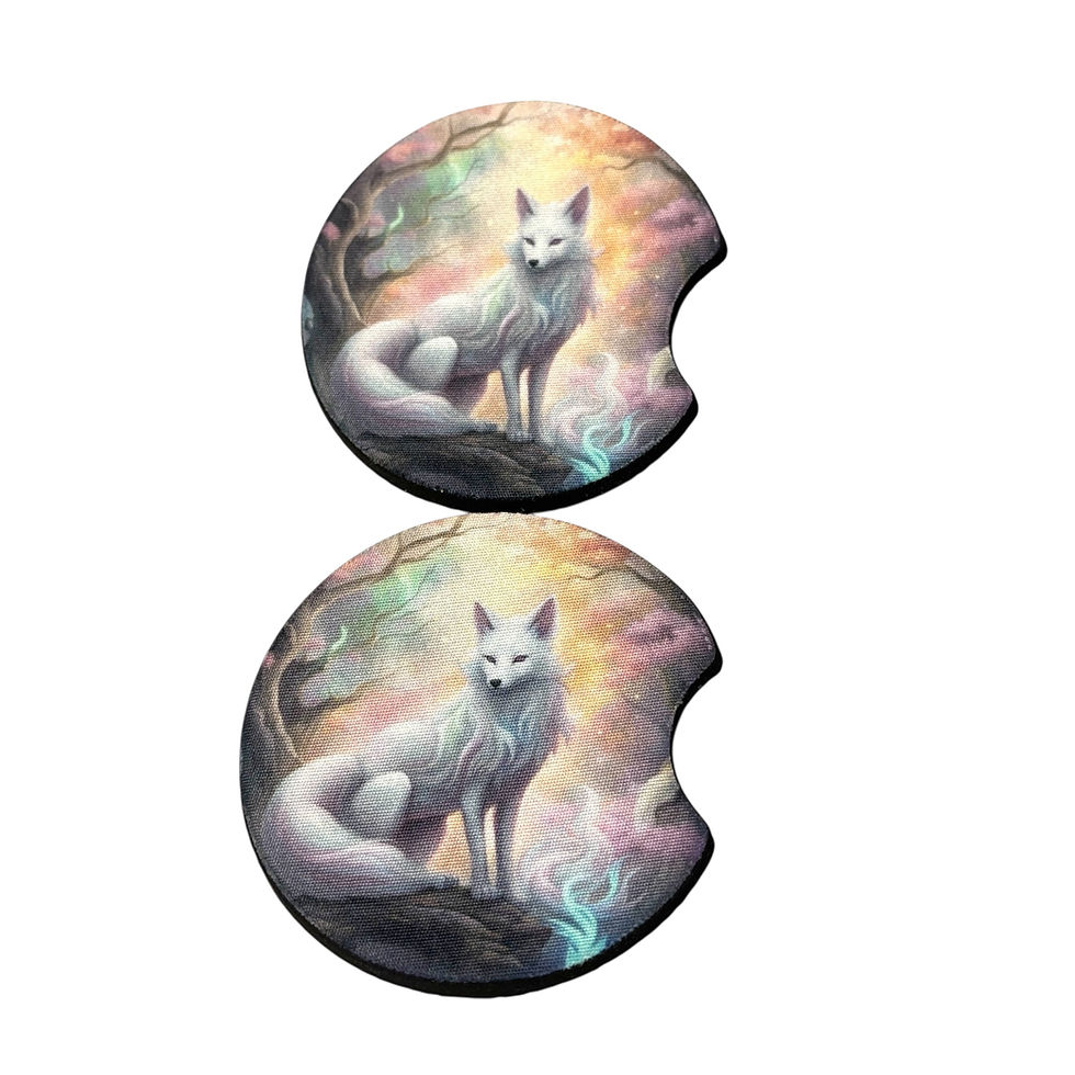 Thumbnail: Fox Car Coasters
