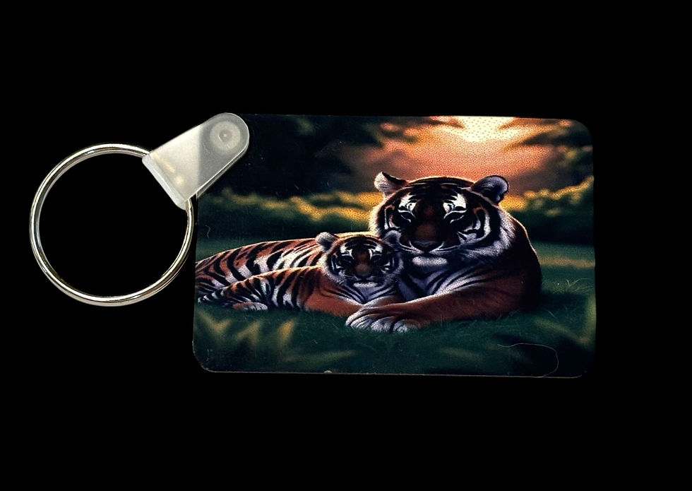 Thumbnail: Large Cat Keychain