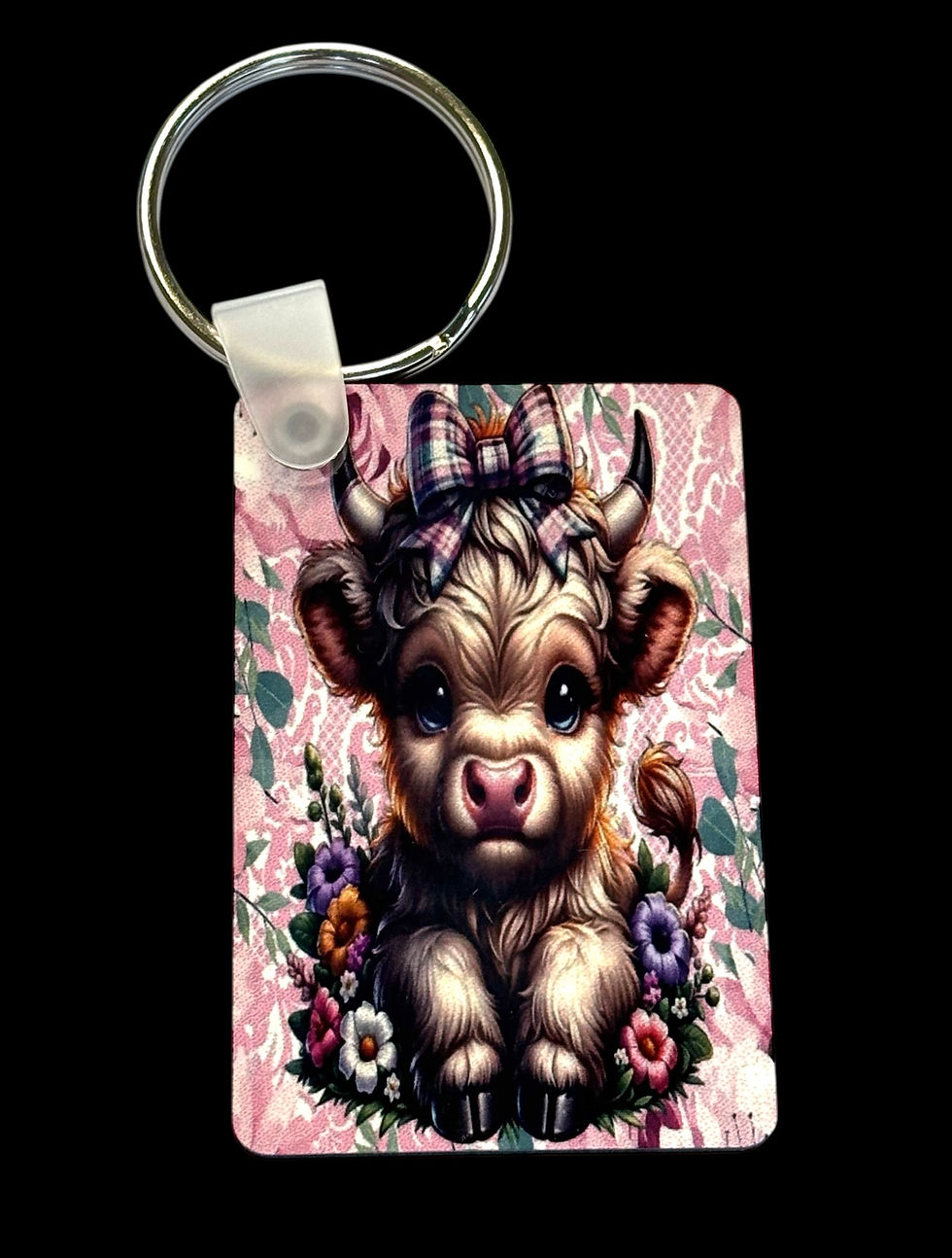 Thumbnail: Highland Cow Keychain
