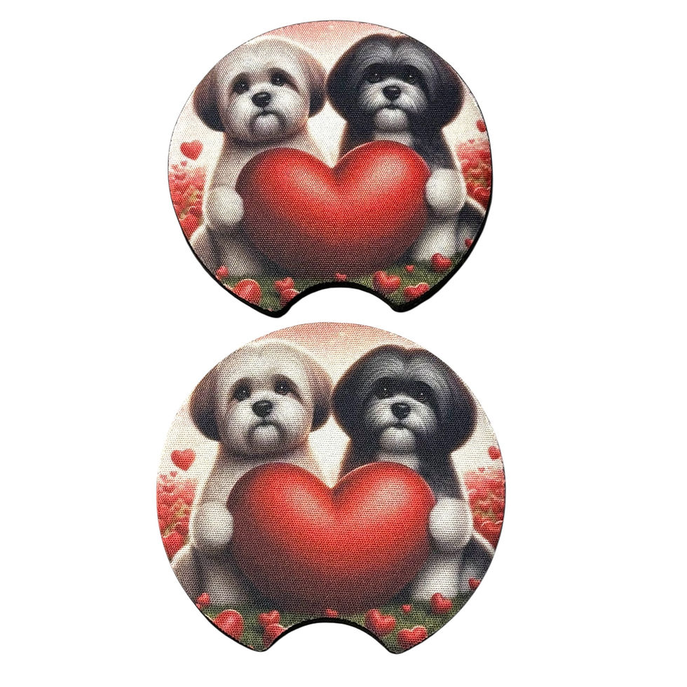 Thumbnail: Small Dog Car Coasters