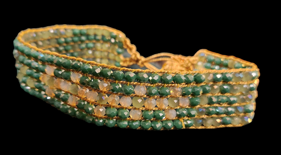 Miniatura: Chocker Green gold 