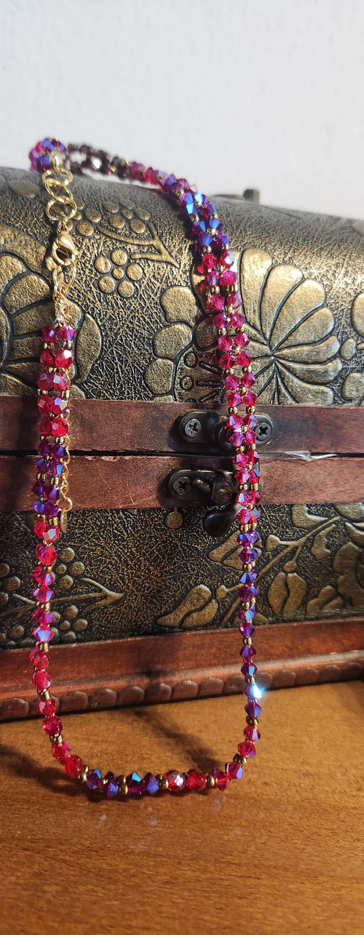 Collana con swaroski.