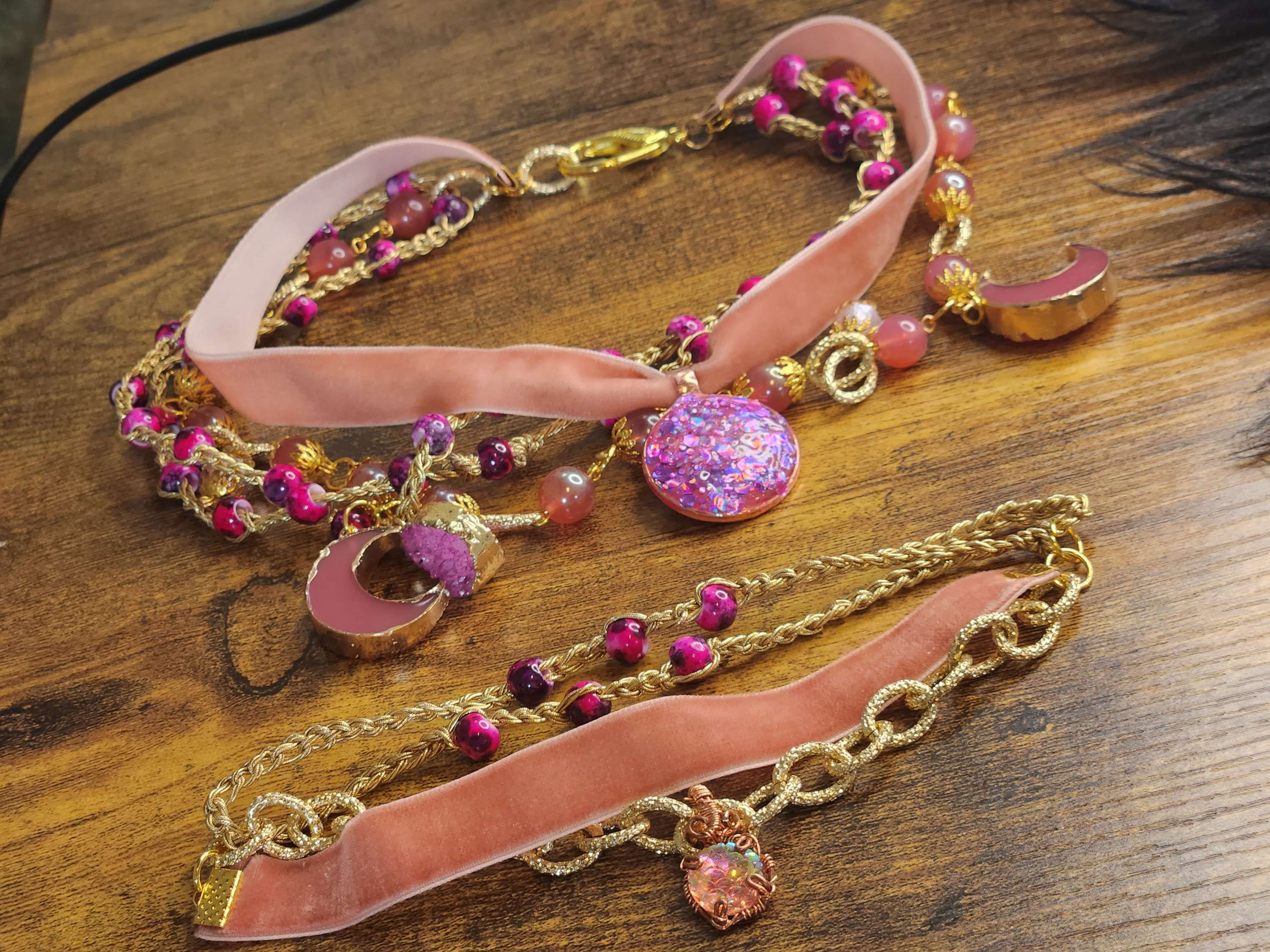 Girocollo tris Pink Lady