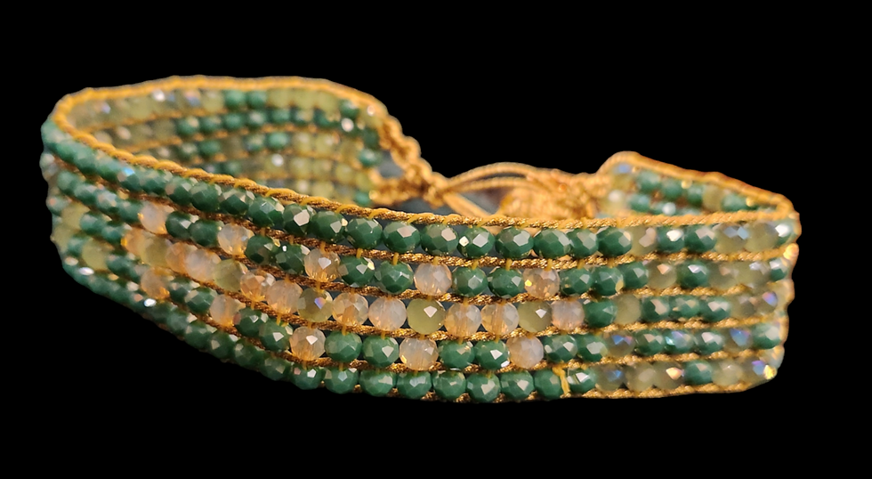 Miniatura: Chocker Green gold 