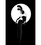 art-deco-lady-fashion-design-vector-3597
