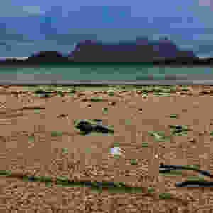 Coral beaches, huge mountains and aquamarine seas