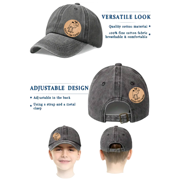 Thumbnail: Stylish Toddler/Childs Distressed Cap
