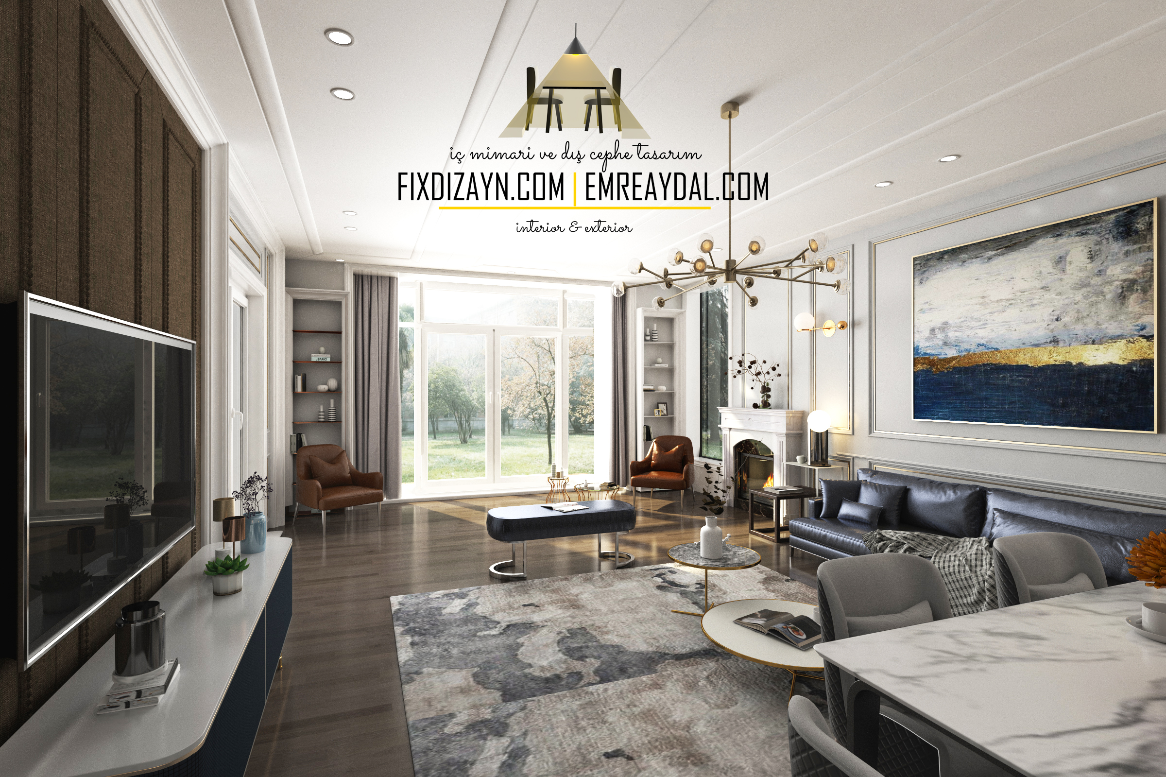 Iç Mimari Tasarımlar Emreaydaldizayn